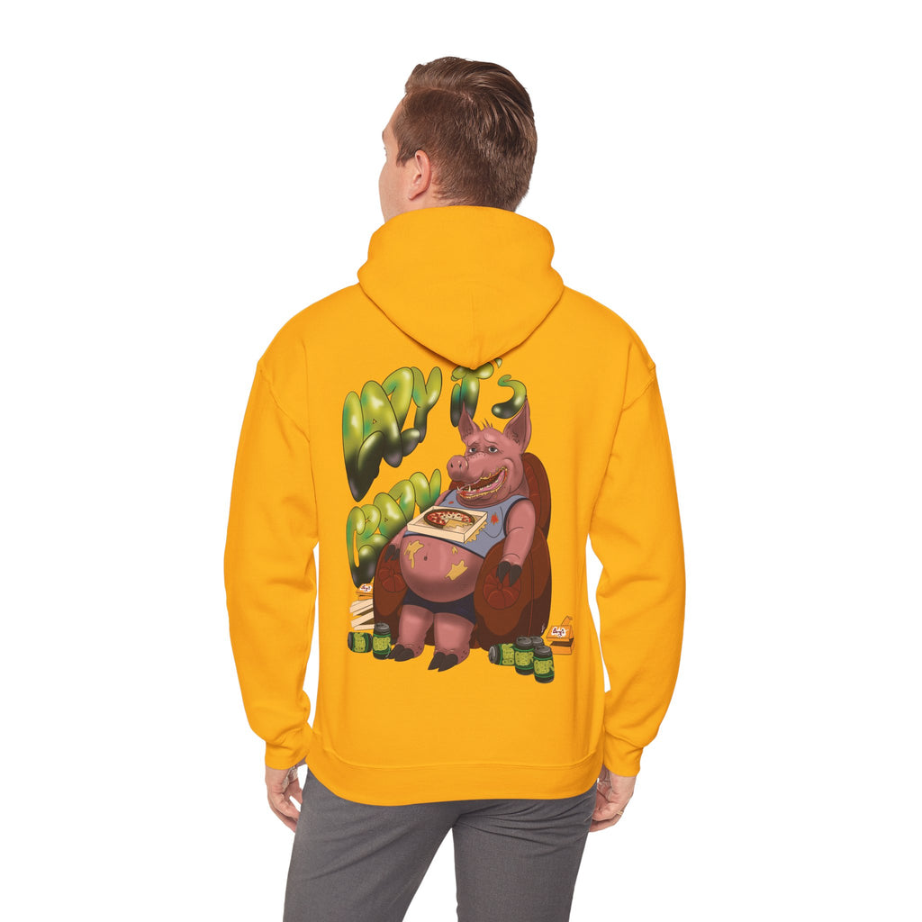 Lazy it's Crazy Unisex Heavy Blend™ Hooded Sweatshirt