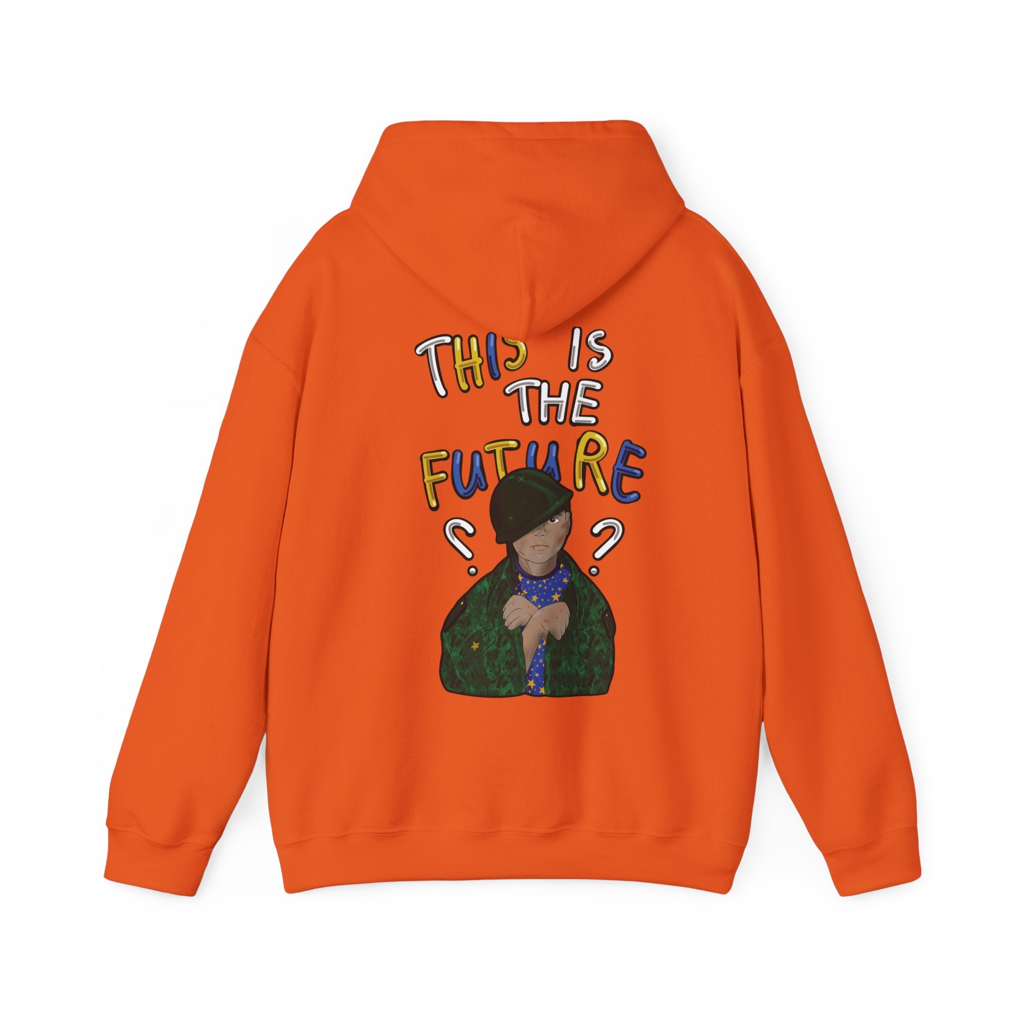"This Is The Future" Hoodie — Illustrated Graphic Hoodie