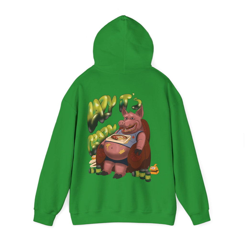 Lazy it's Crazy Unisex Heavy Blend™ Hooded Sweatshirt