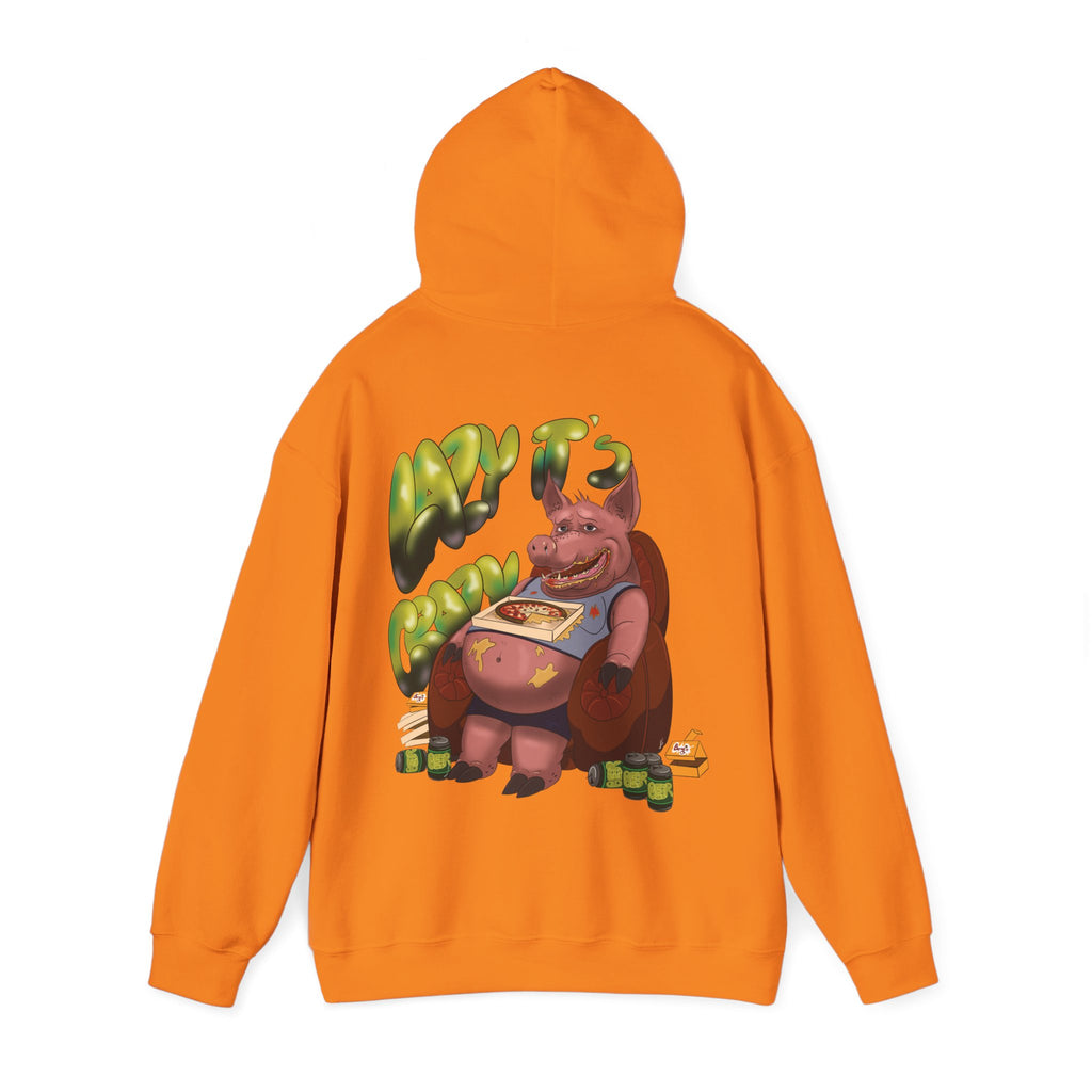 Lazy it's Crazy Unisex Heavy Blend™ Hooded Sweatshirt