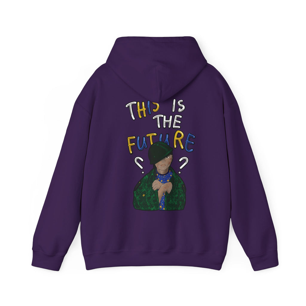 "This Is The Future" Hoodie — Illustrated Graphic Hoodie