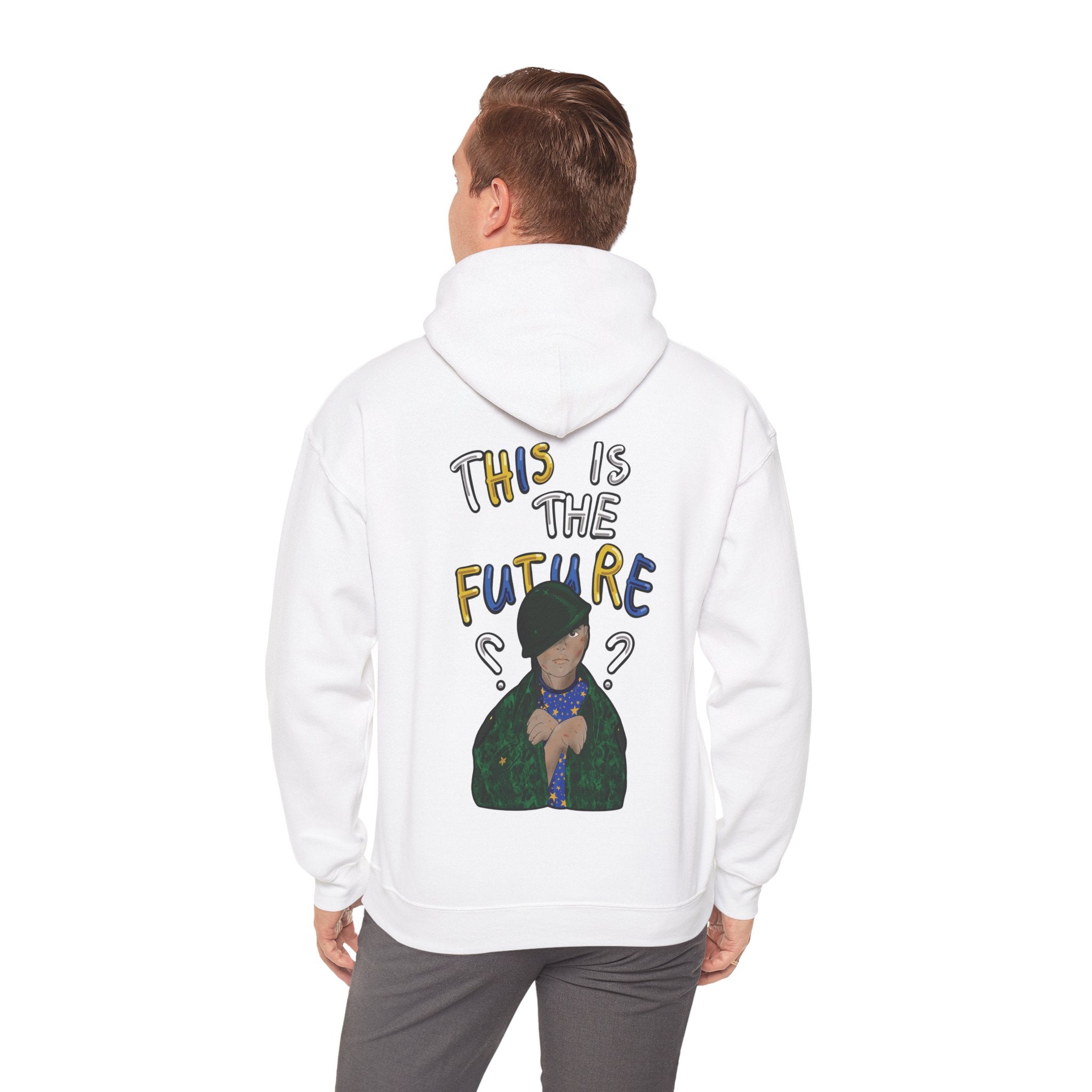 "This Is The Future" Hoodie — Illustrated Graphic Hoodie