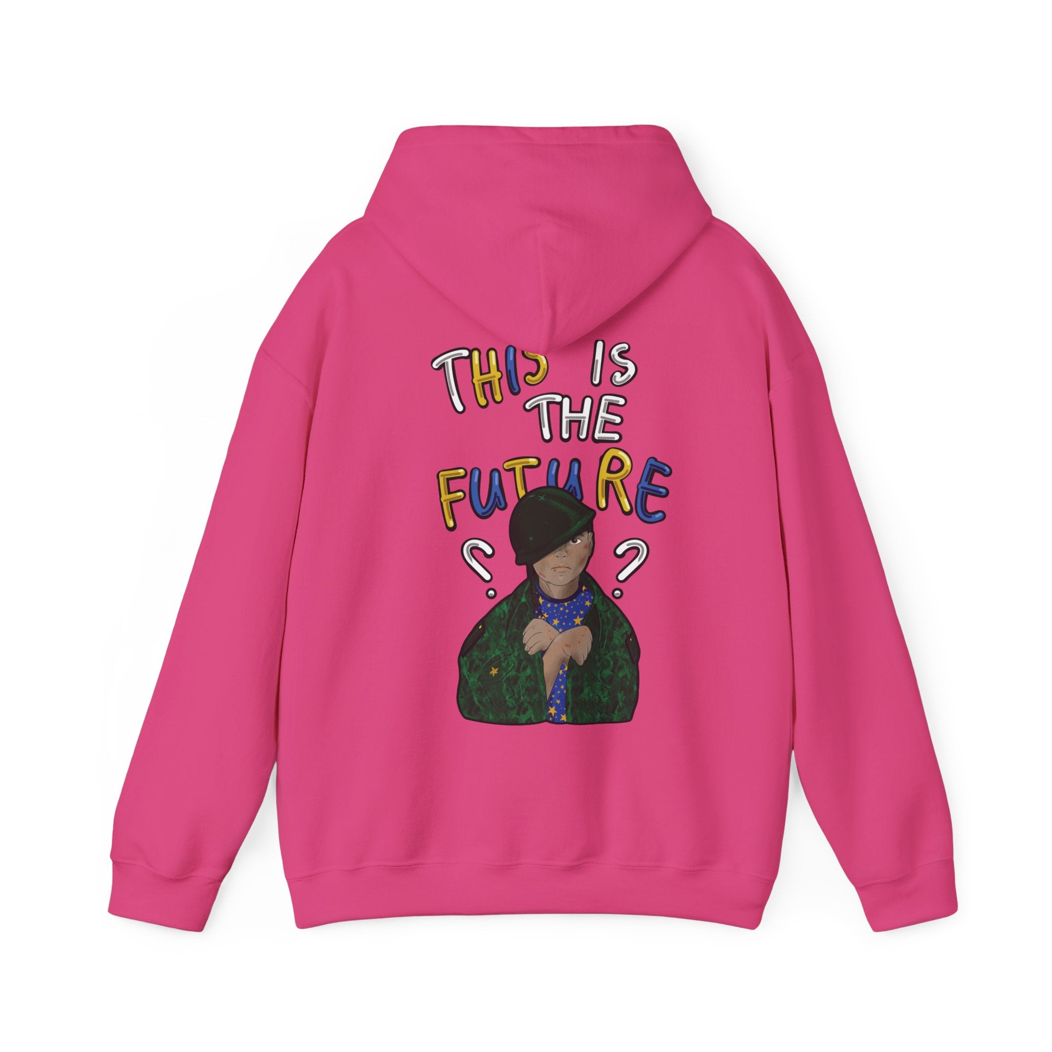 "This Is The Future" Hoodie — Illustrated Graphic Hoodie