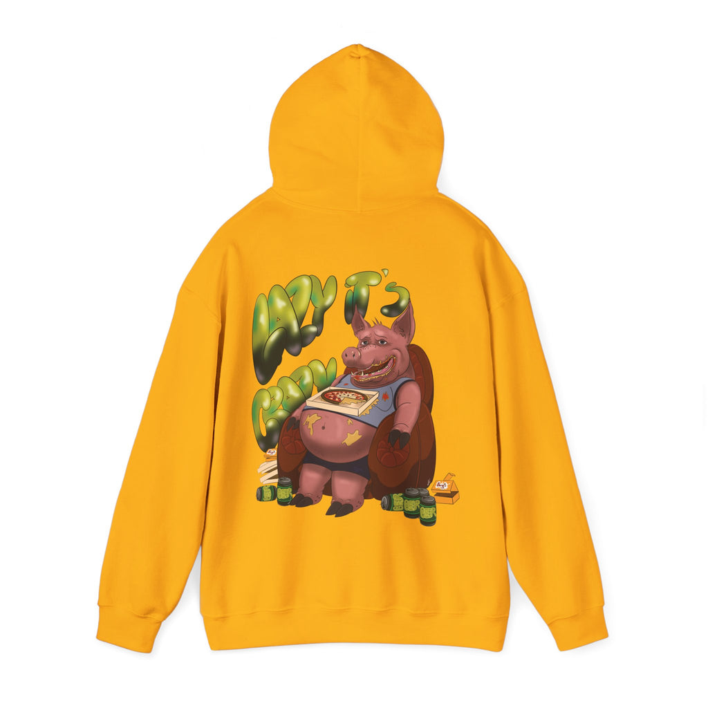 Lazy it's Crazy Unisex Heavy Blend™ Hooded Sweatshirt