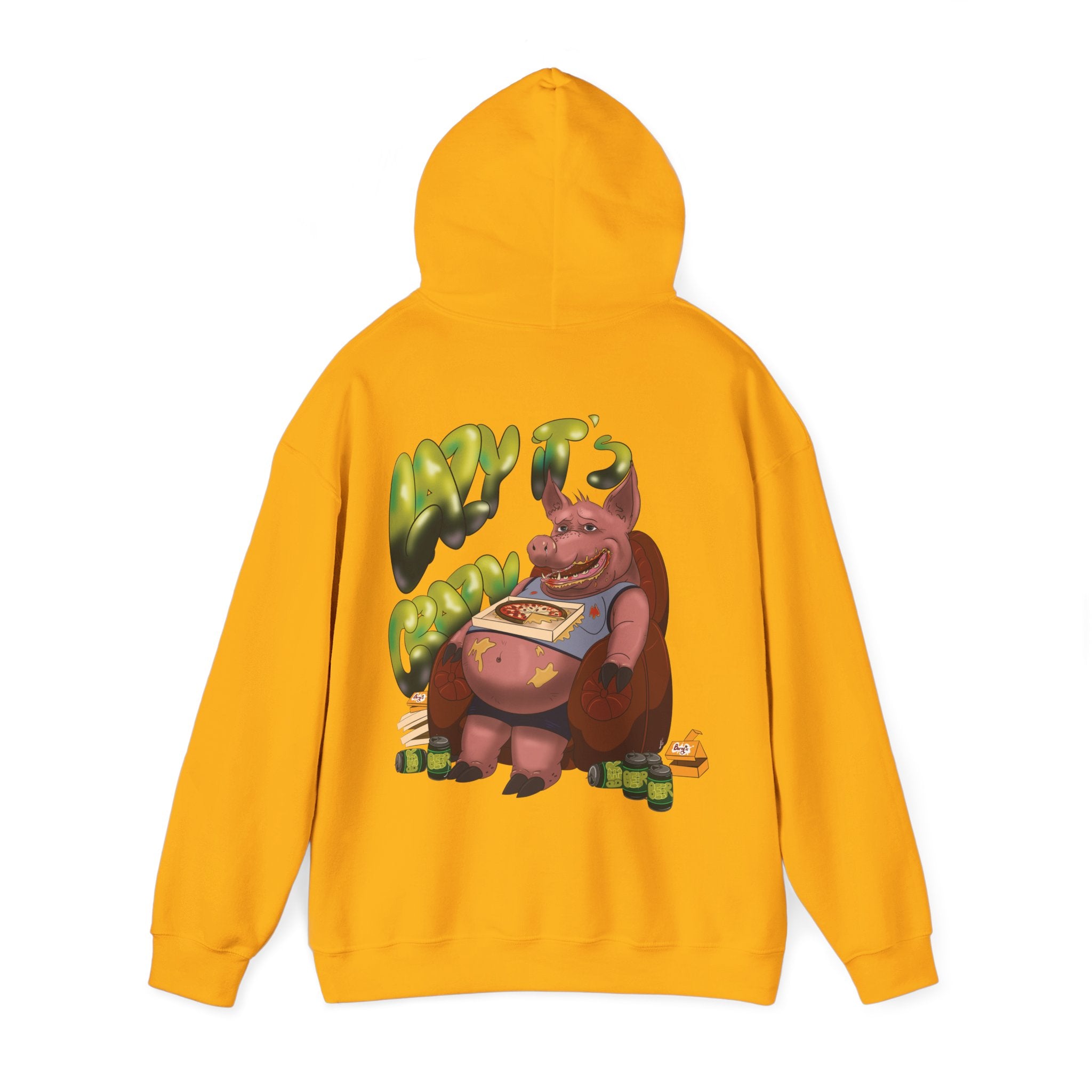 Lazy it's Crazy Unisex Heavy Blend™ Hooded Sweatshirt