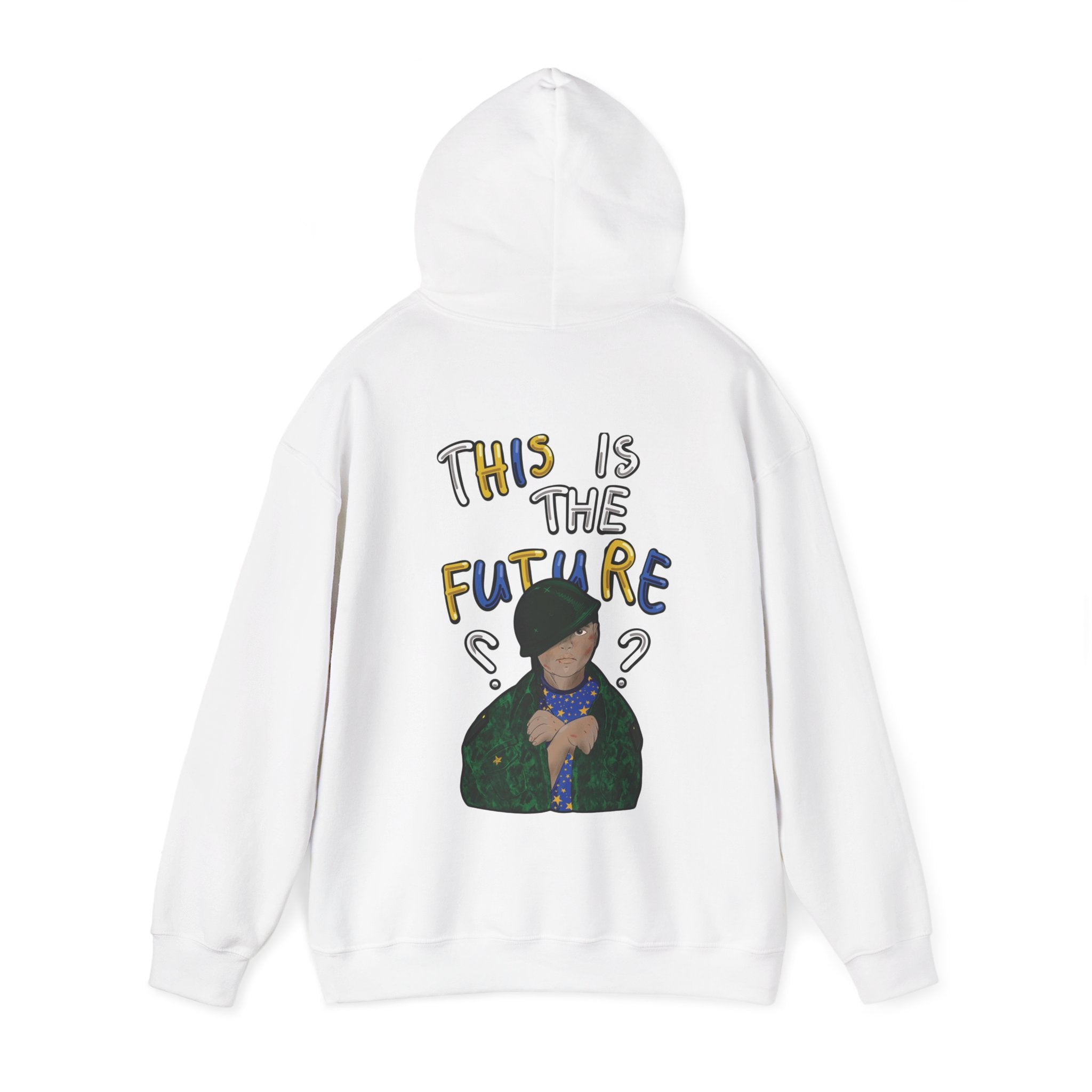 "This Is The Future" Hoodie — Illustrated Graphic Hoodie