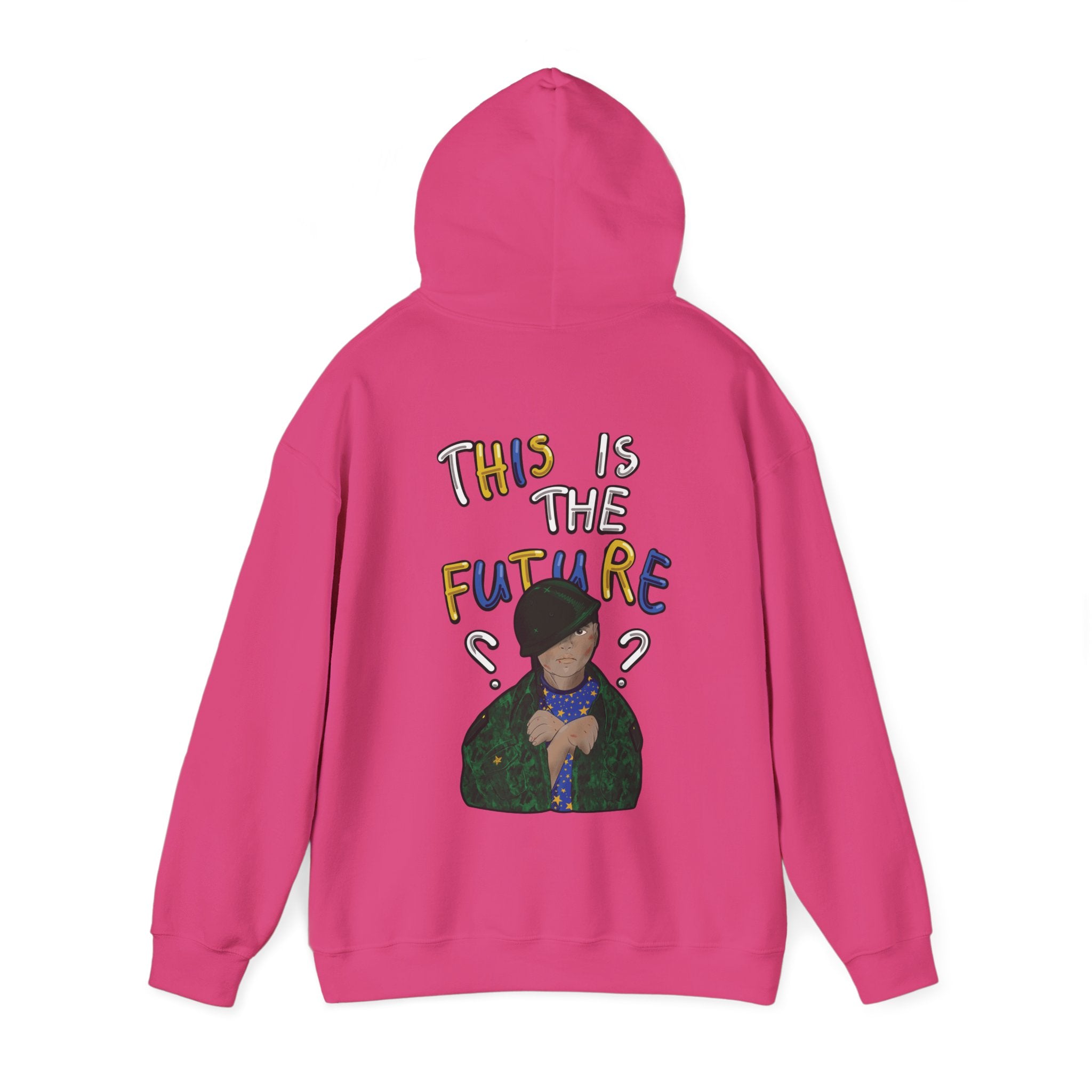 "This Is The Future" Hoodie — Illustrated Graphic Hoodie
