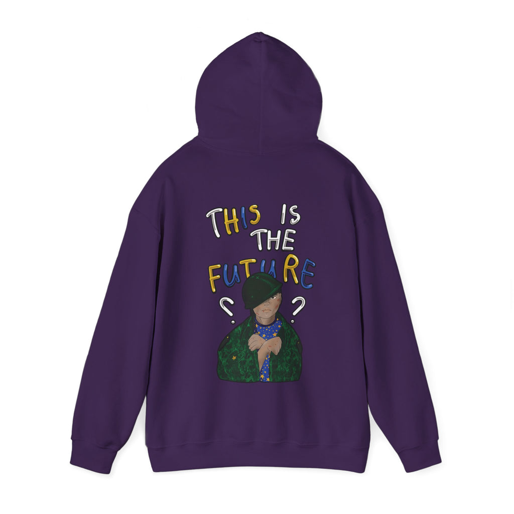 "This Is The Future" Hoodie — Illustrated Graphic Hoodie