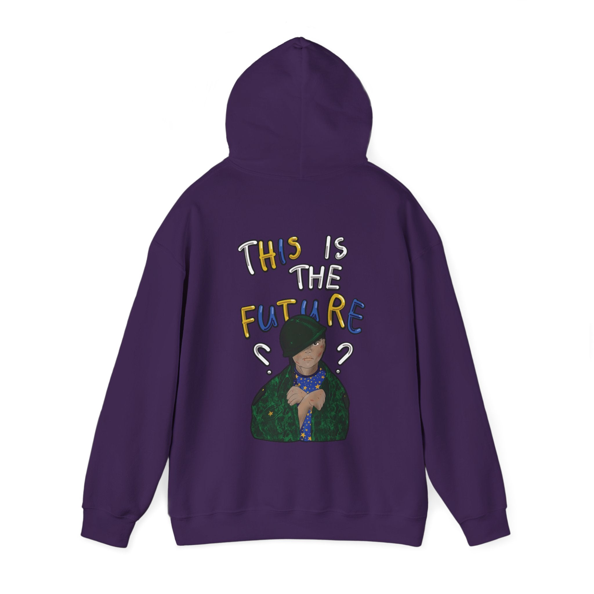 "This Is The Future" Hoodie — Illustrated Graphic Hoodie
