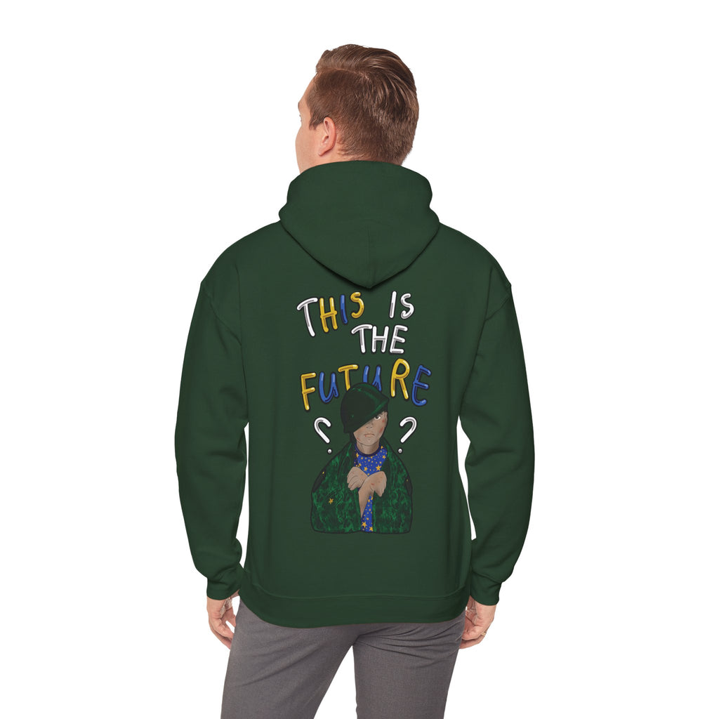 "This Is The Future" Hoodie — Illustrated Graphic Hoodie
