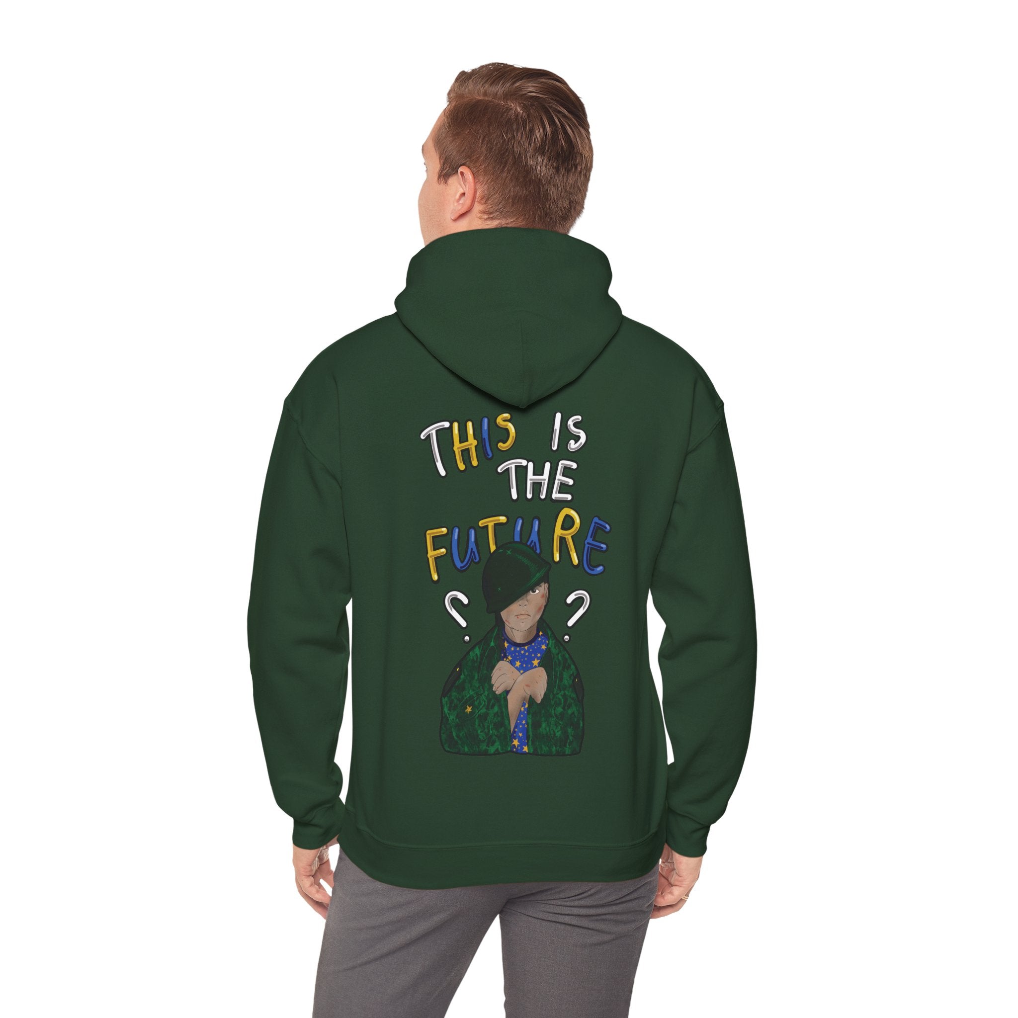 "This Is The Future" Hoodie — Illustrated Graphic Hoodie