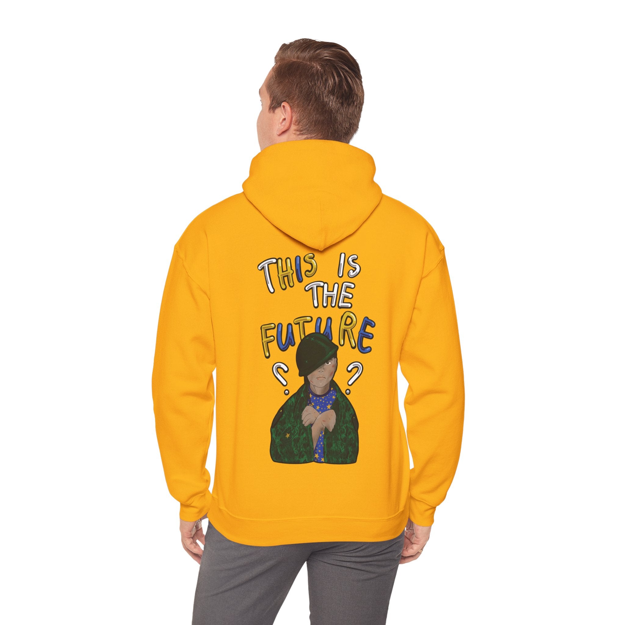 "This Is The Future" Hoodie — Illustrated Graphic Hoodie