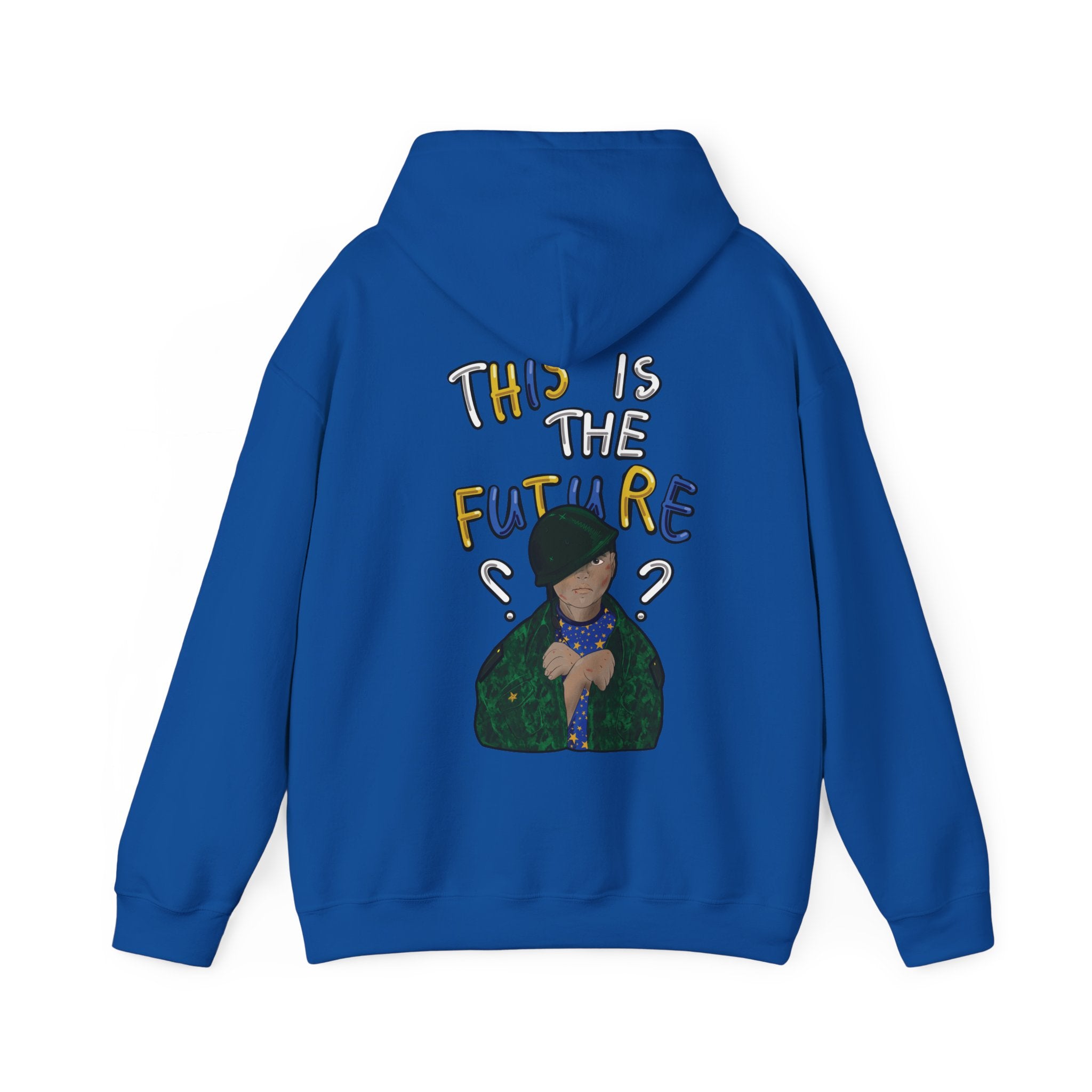 "This Is The Future" Hoodie — Illustrated Graphic Hoodie