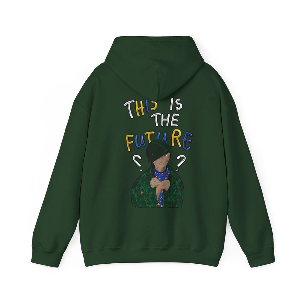 "This Is The Future" Hoodie — Illustrated Graphic Hoodie
