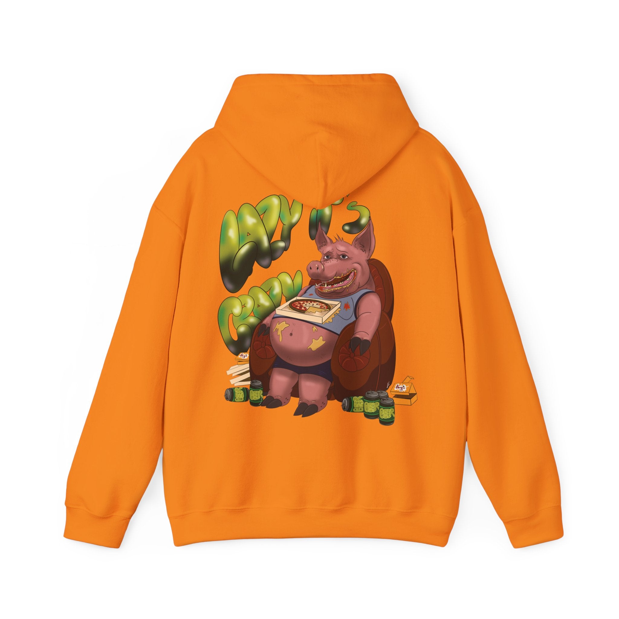 Lazy it's Crazy Unisex Heavy Blend™ Hooded Sweatshirt