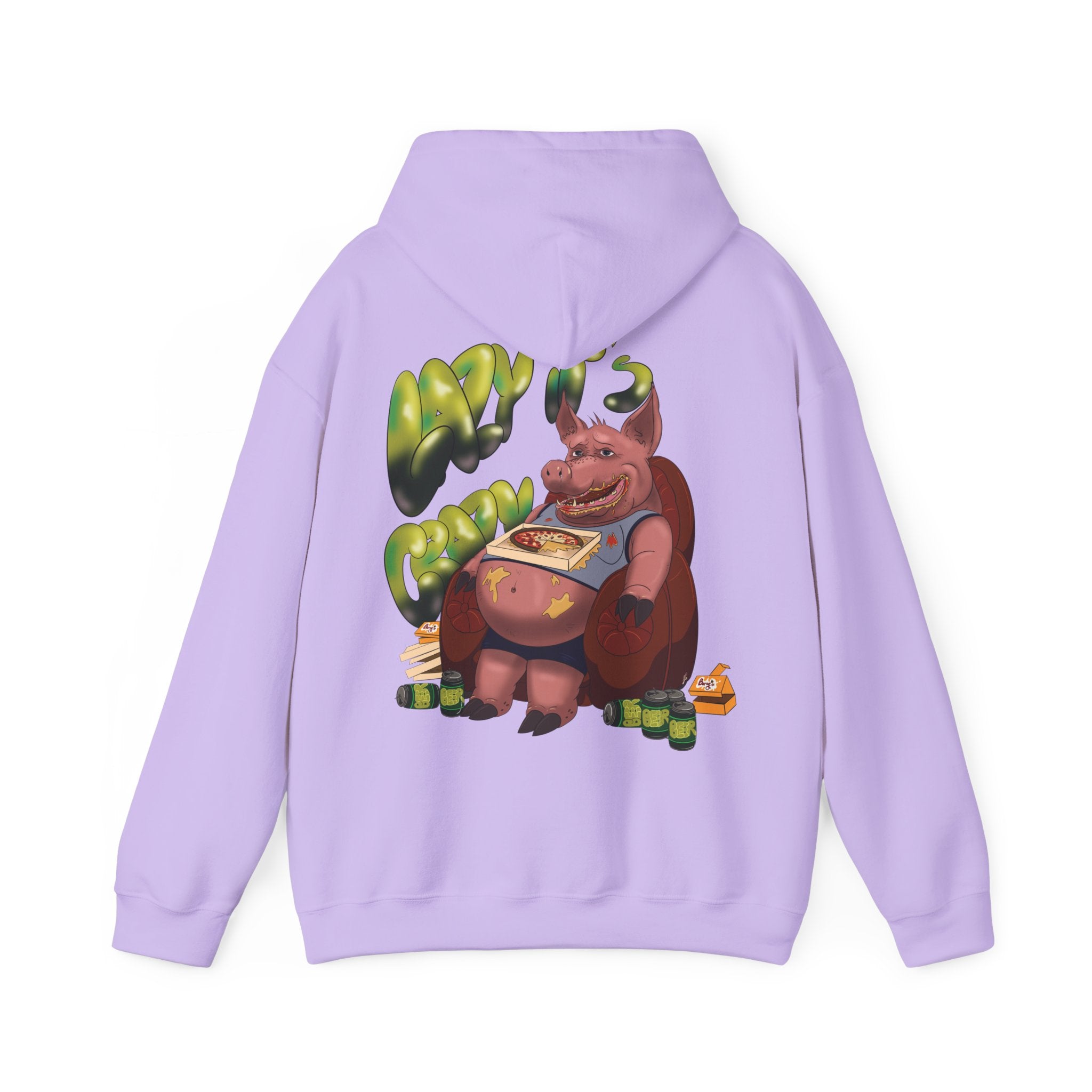 Lazy it's Crazy Unisex Heavy Blend™ Hooded Sweatshirt