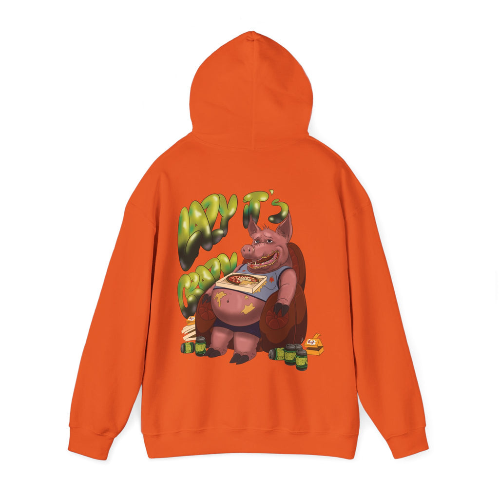Lazy it's Crazy Unisex Heavy Blend™ Hooded Sweatshirt