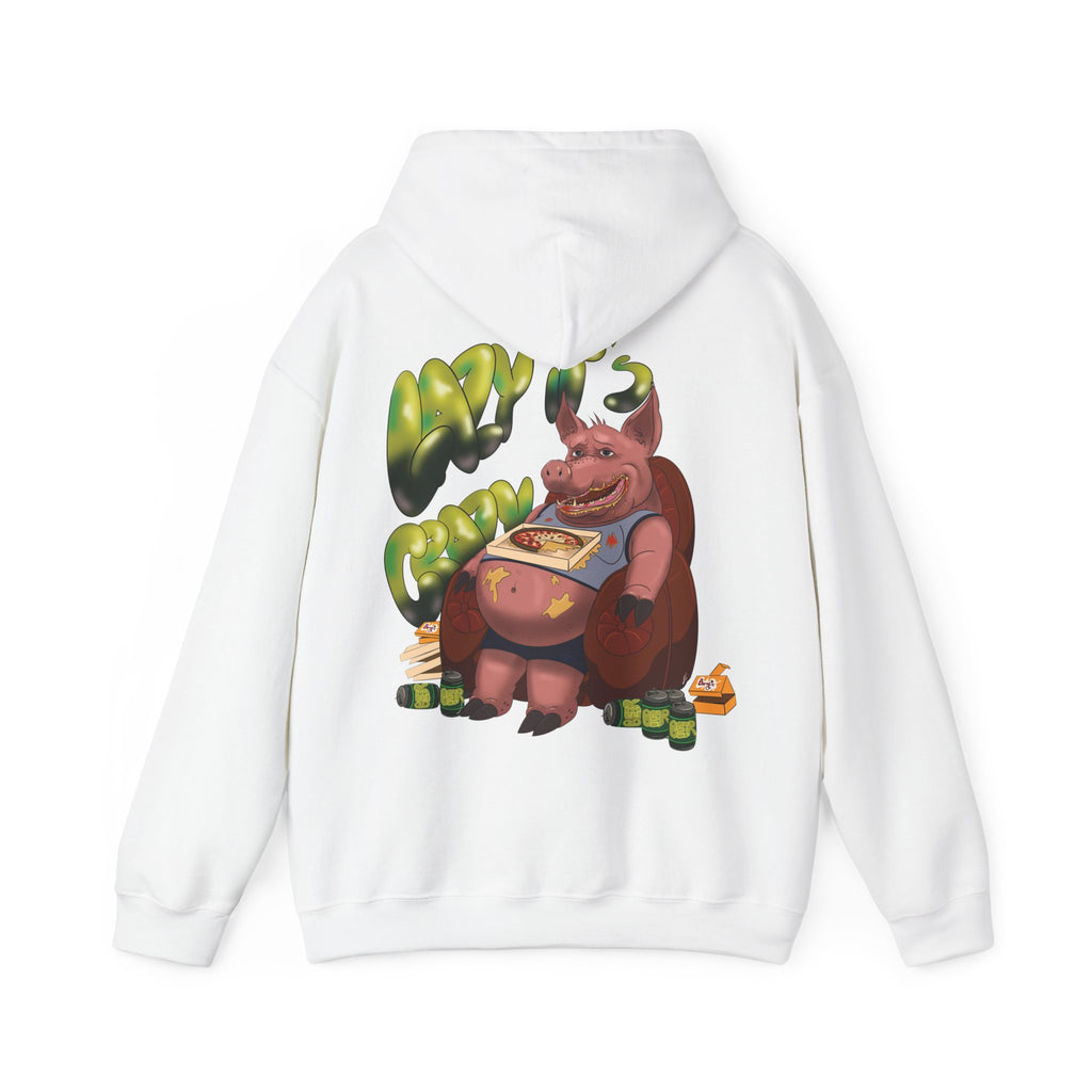 Lazy it's Crazy Unisex Heavy Blend™ Hooded Sweatshirt