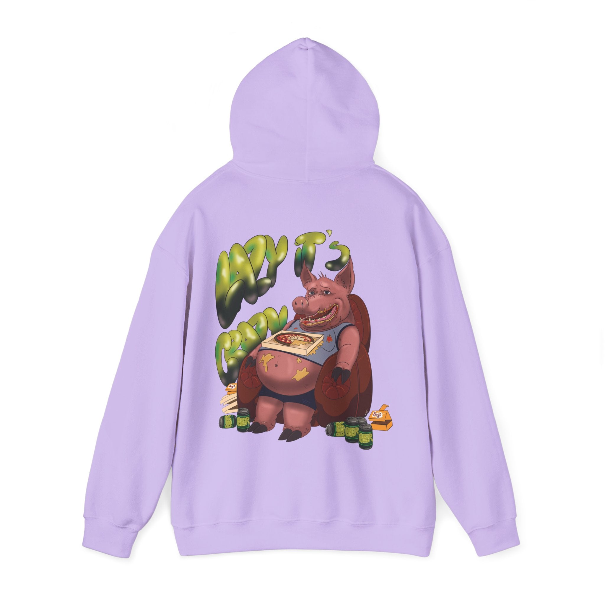 Lazy it's Crazy Unisex Heavy Blend™ Hooded Sweatshirt
