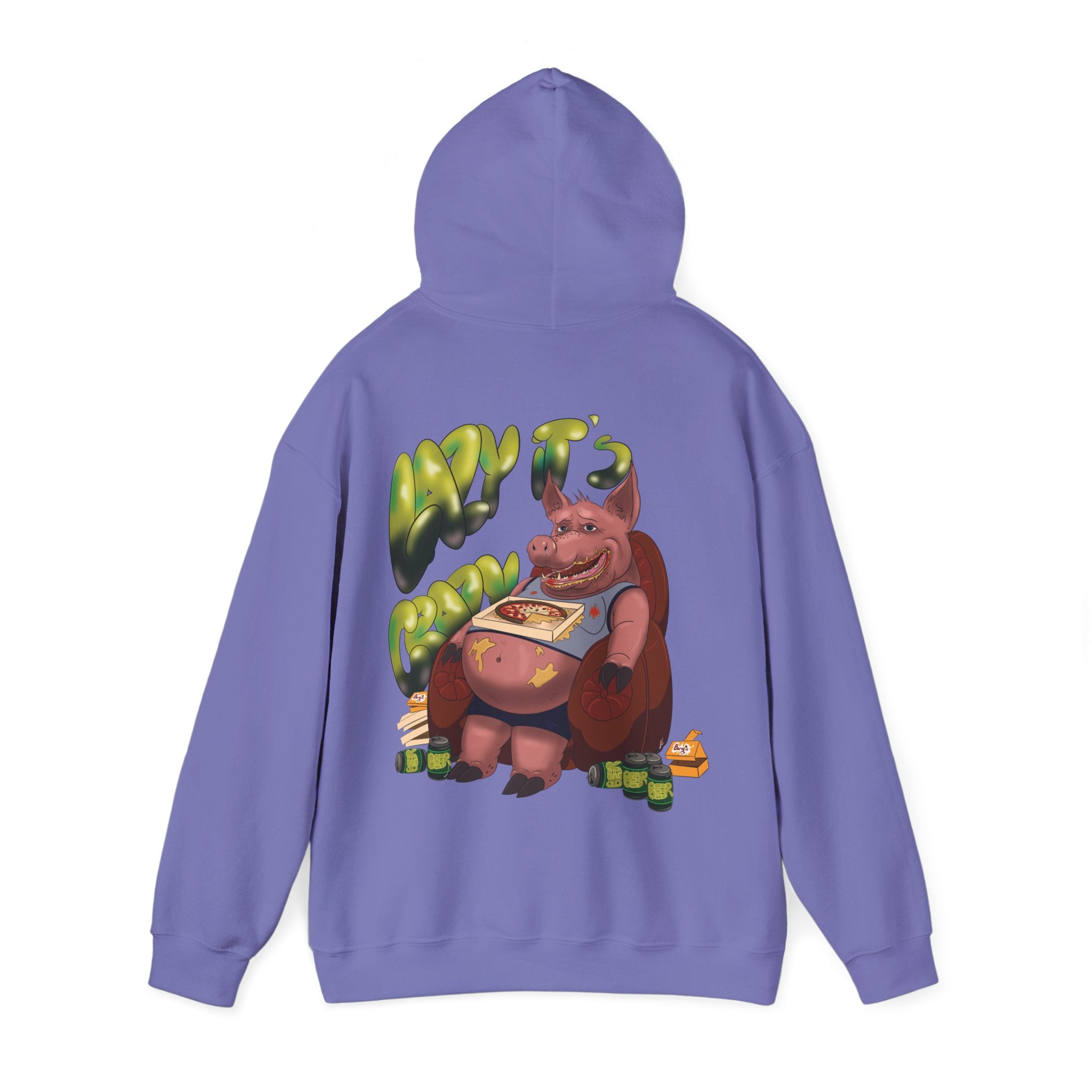 Lazy it's Crazy Unisex Heavy Blend™ Hooded Sweatshirt