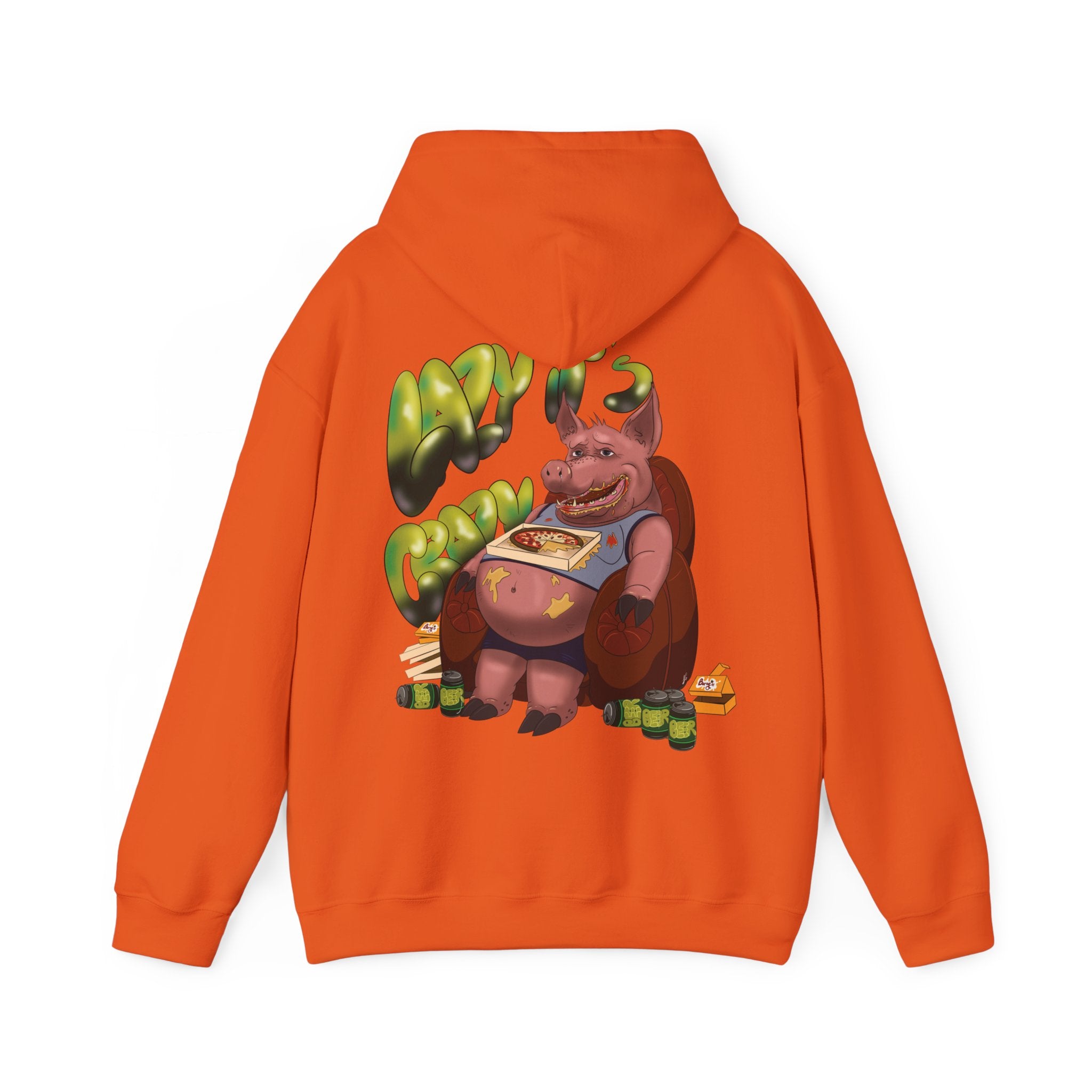 Lazy it's Crazy Unisex Heavy Blend™ Hooded Sweatshirt