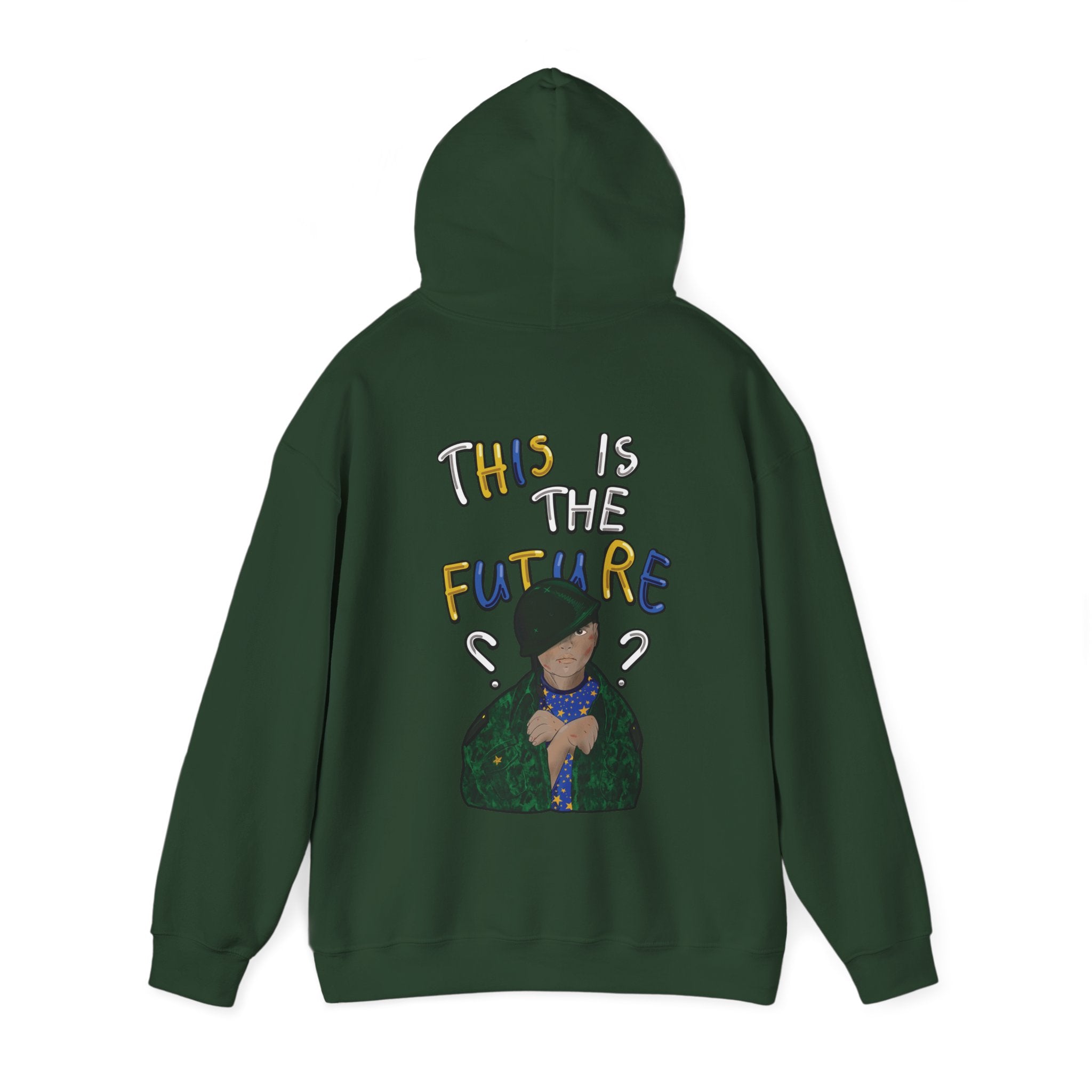 "This Is The Future" Hoodie — Illustrated Graphic Hoodie